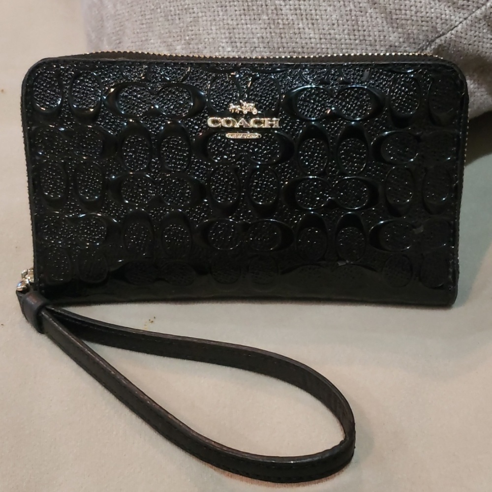 Coach wristlet
